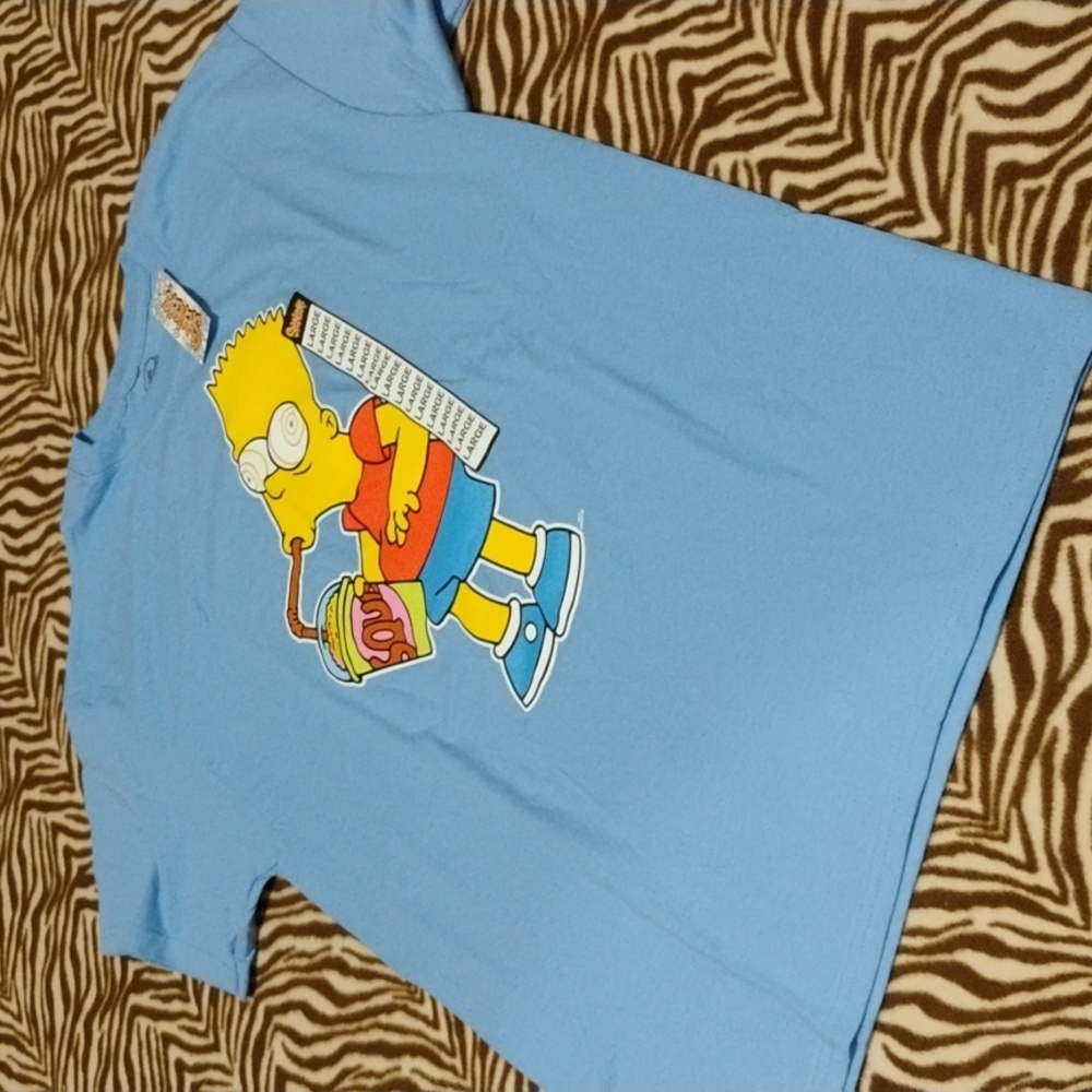 SPENCERS BART SIMPSONS Graphic T-SHIRT SIZE L FOR ADULTS